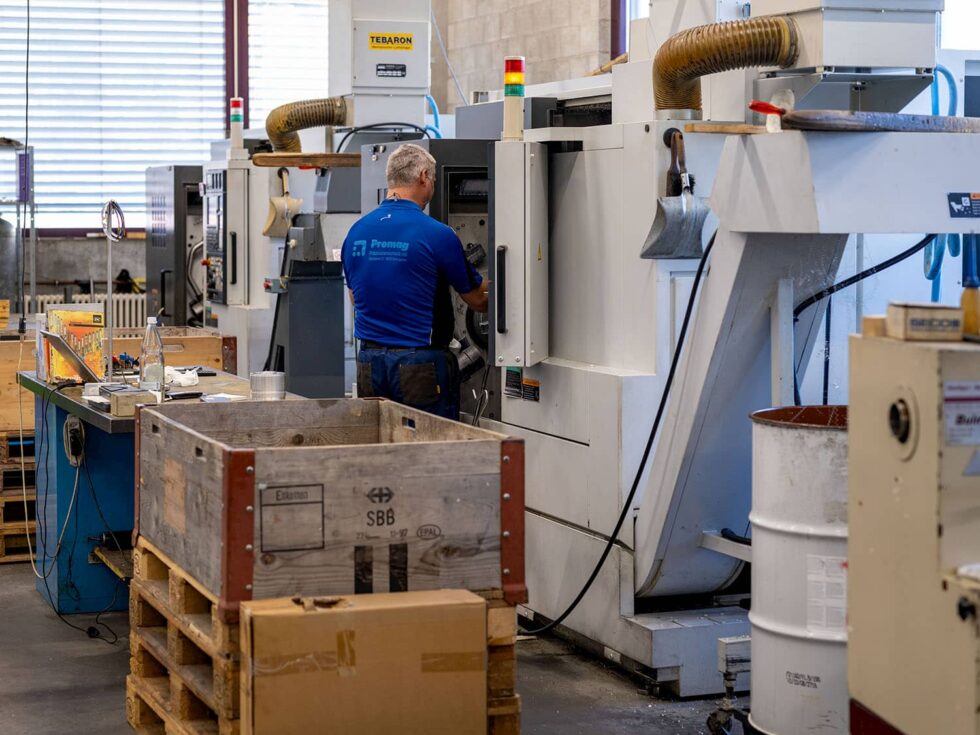 Premag Präzisionsmechanik AG in Bremgarten